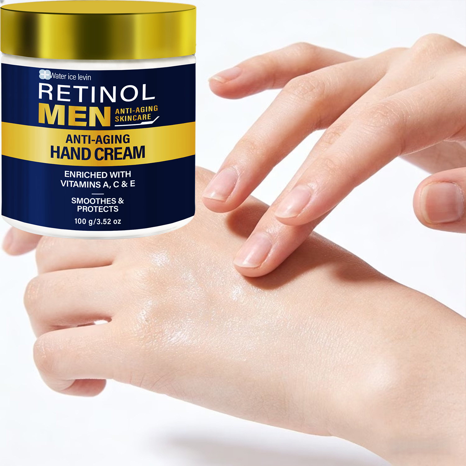 Retinol Vitamin A Cream - كريم اليد ووتر آيس ليفين ريتينول