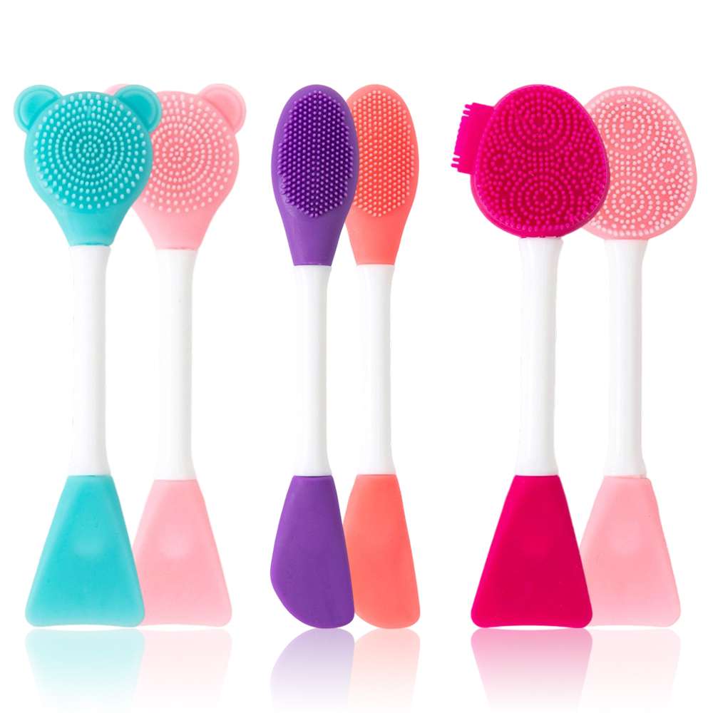 Skincare B Erl - تنظيف الوجه فرشاة سيليكون قناع الوجه