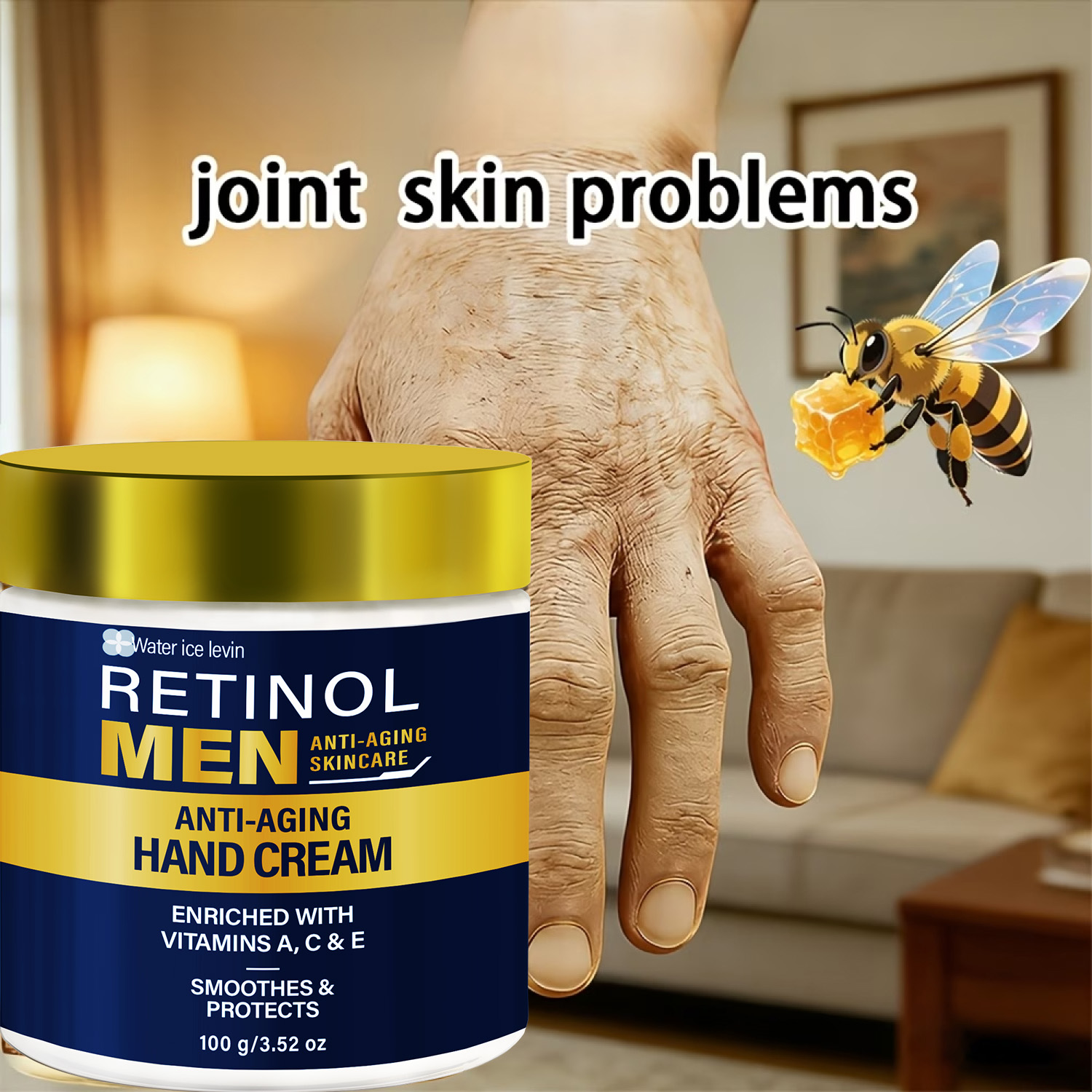 كريم اليد ووتر آيس ليفين ريتين - مراجعة Retinol Vitamin A Cream وسعره