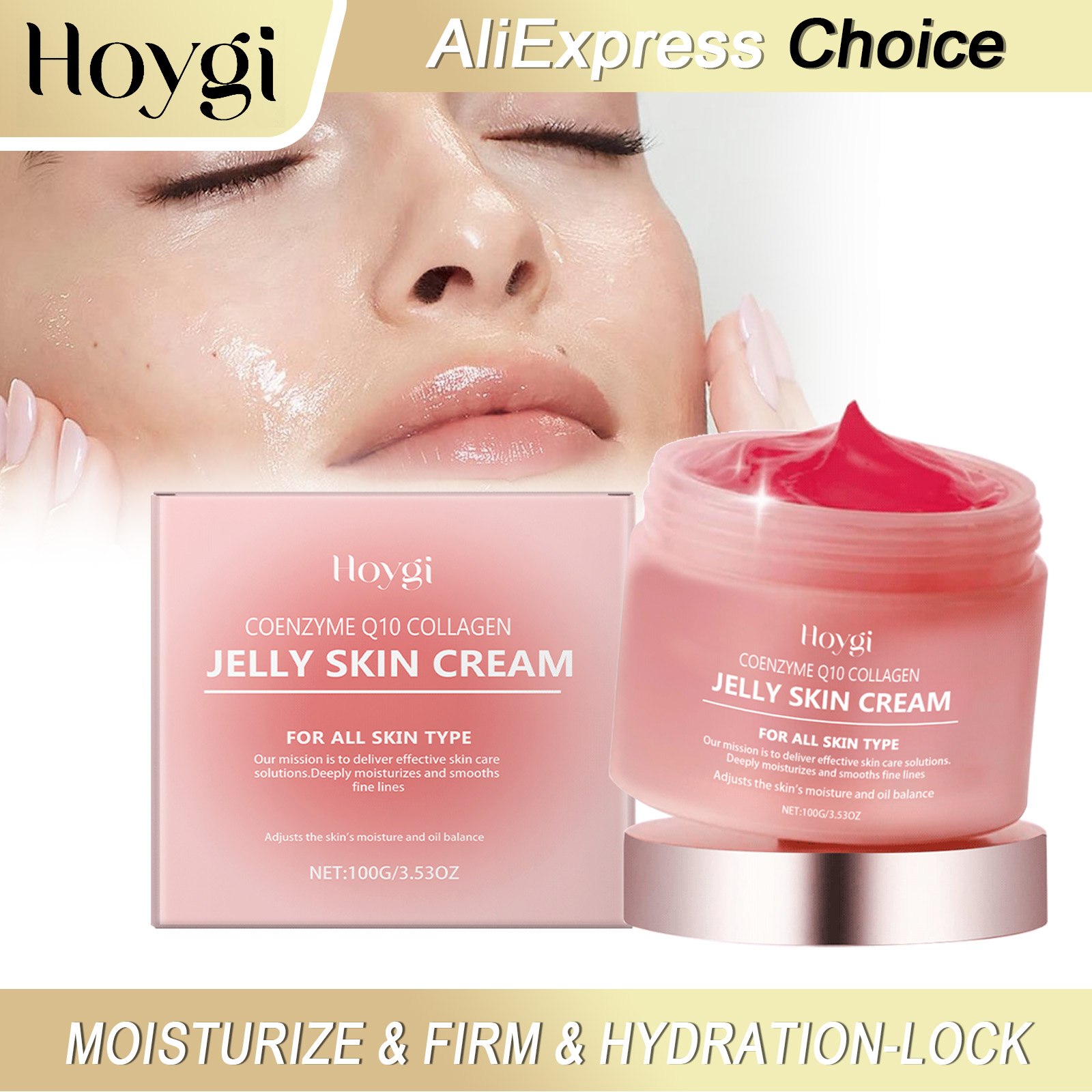 HOYGI الكولاجين جيلي كريم وجه  - مراجعة Coenzyme Q10 Cream وسعره